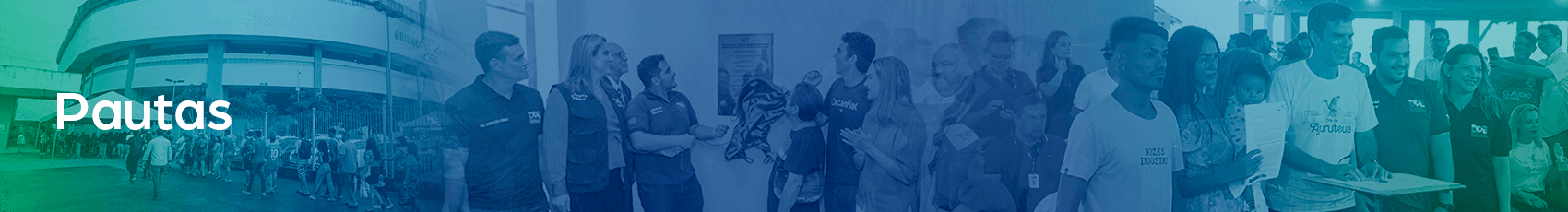 Banner das pautas